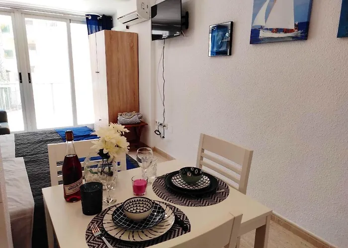 Дом отдыха Calpe Miramar Studio 180M From Cala Calalga & 7 Min From La Fossa Beach Ac Wifi Кальпе