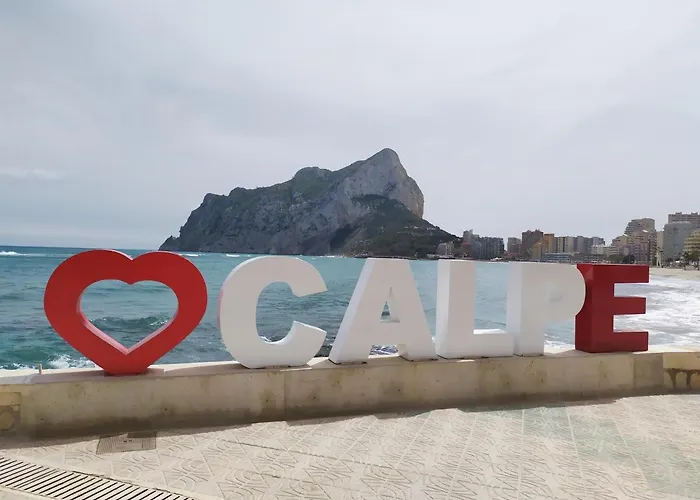 Дом отдыха Calpe Miramar Studio 180M From Cala Calalga & 7 Min From La Fossa Beach Ac Wifi Кальпе