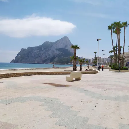 Nyaraló Miramar 180m From Cala Calalga & 7 Min From La Fossa Ac Wifi Calpe